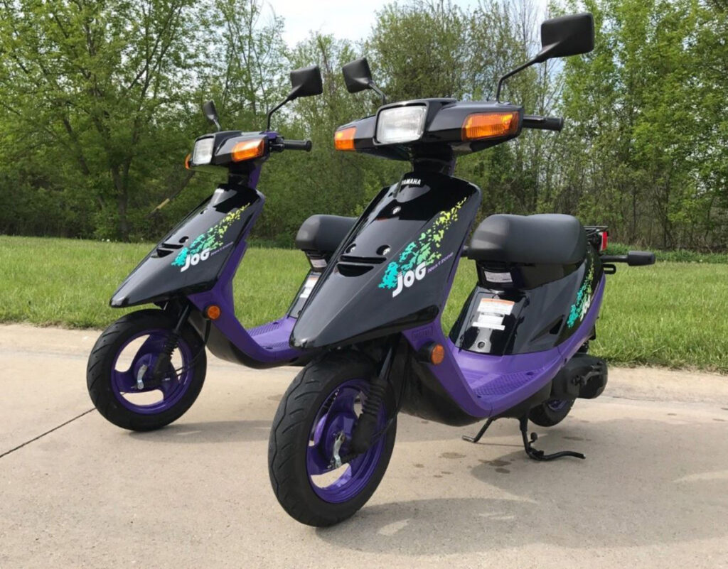 Las motos clásicas de la EGB y BUP en los años 90 8 Yamaha JOG / Aerox