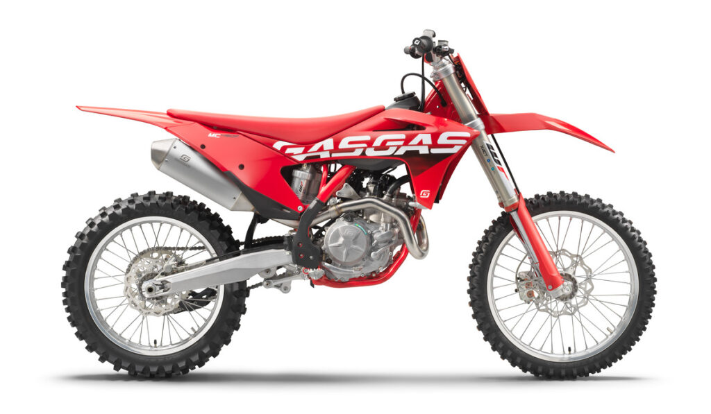 GasGas desvela su gama de modelos de motocross 2023