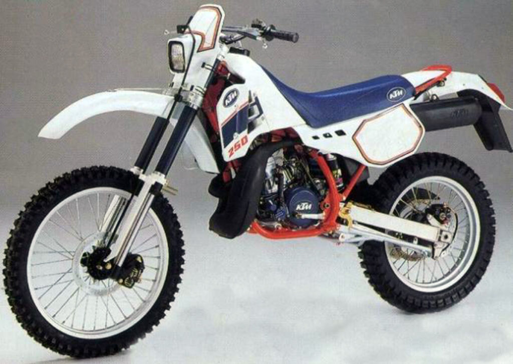 Las motos clásicas de la EGB y BUP en los años 80 (parte 2) 10 KTM EXCV 250