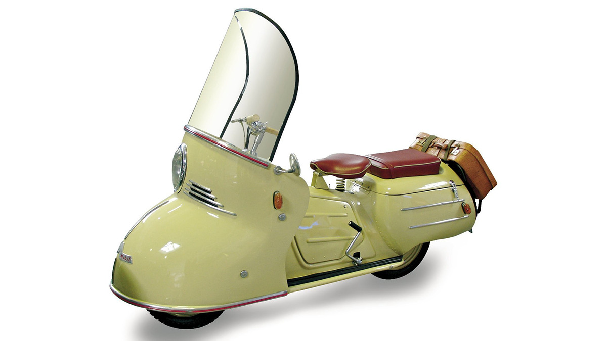8 scooters históricos que no sabías que existían 1 Nunca imaginaste que estas marcas habían fabricado scooters