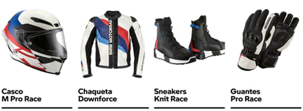 BMW equipamiento motociclista colección 2022: protegido y a la moda 12 BMW racing