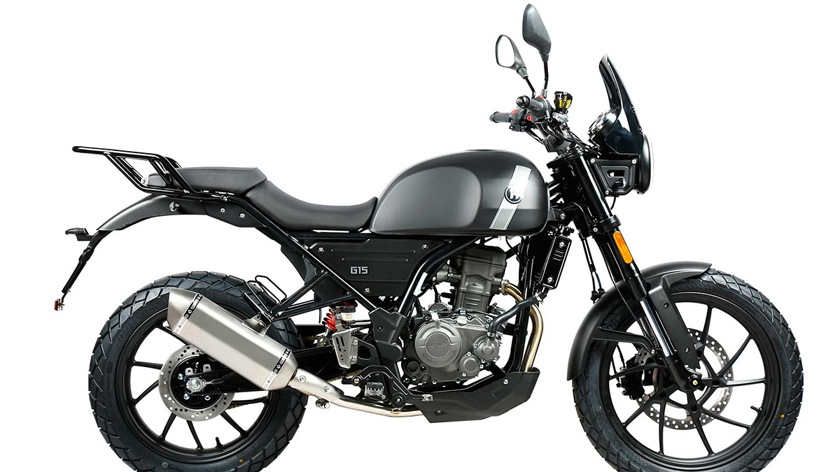 Este modelo trail de acceso de Hanway se beneficia de una suculenta oferta hasta final de año 12 Hanway G15 125 Adventure