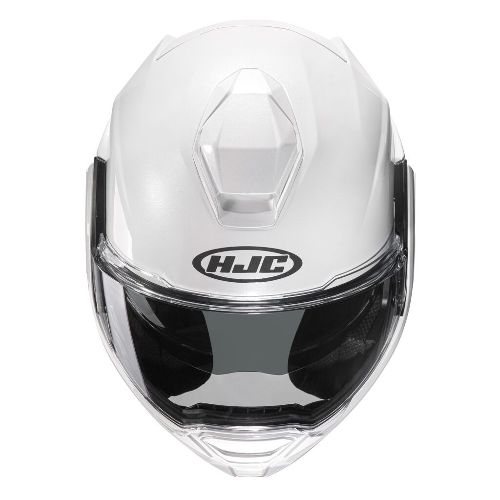 HJC i100: nuevo casco abatible con doble homologación 13 HJC i100 estudio cenital