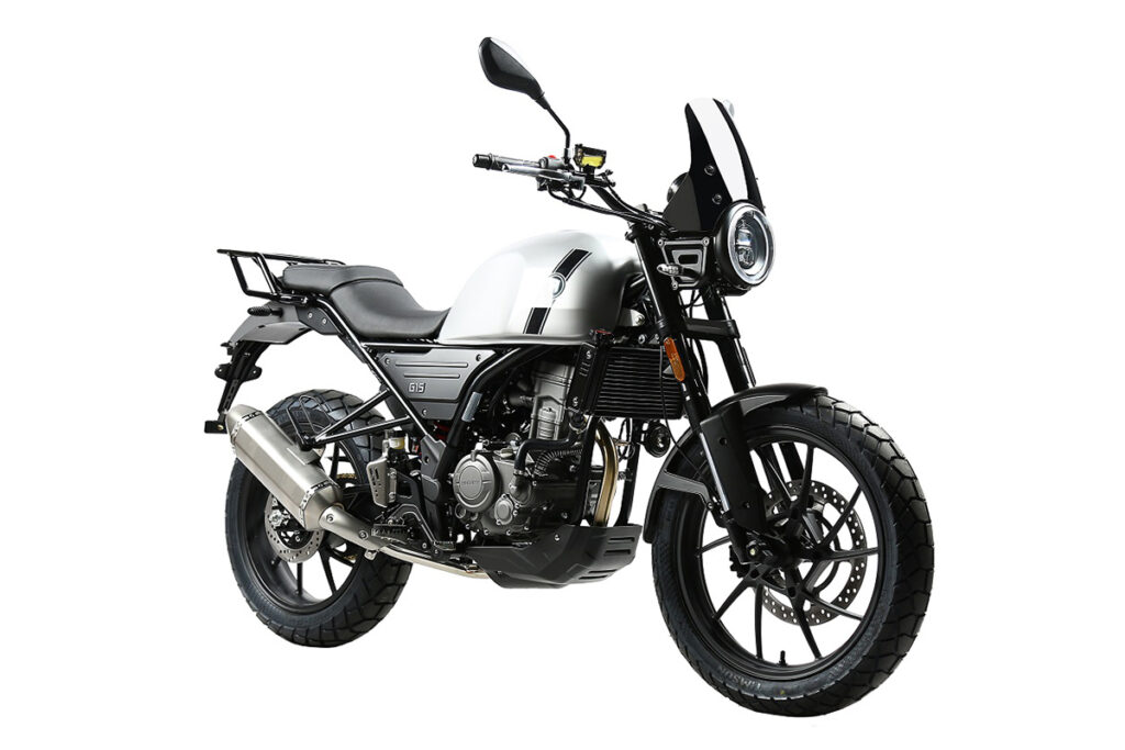 Motos trail: las 9 mejores para el carnet de coche 12 Hanway G15 125 Adventure