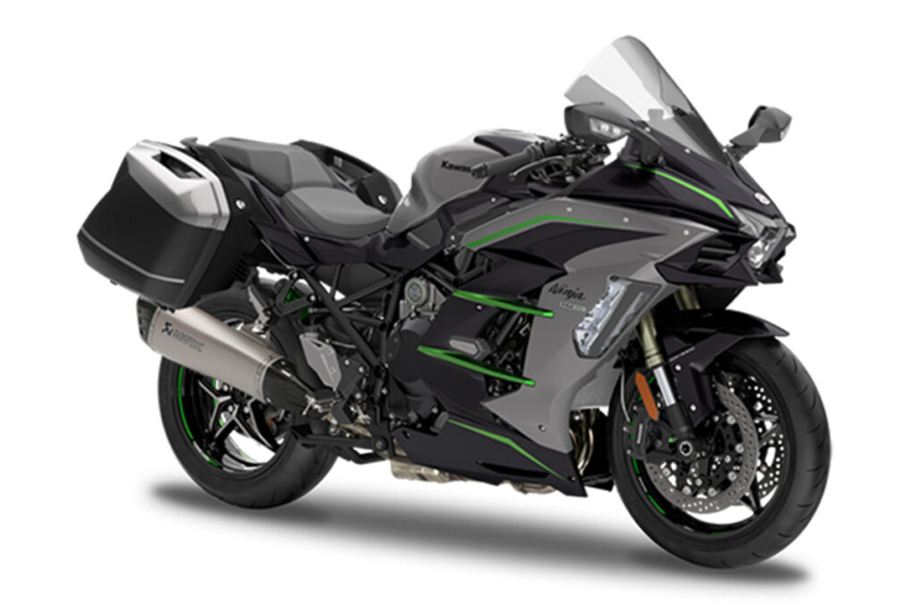 Viajar en moto: estos son los mejores modelos para largos recorridos 15 Kawasaki Ninja H2 SX SE Performance Tourer