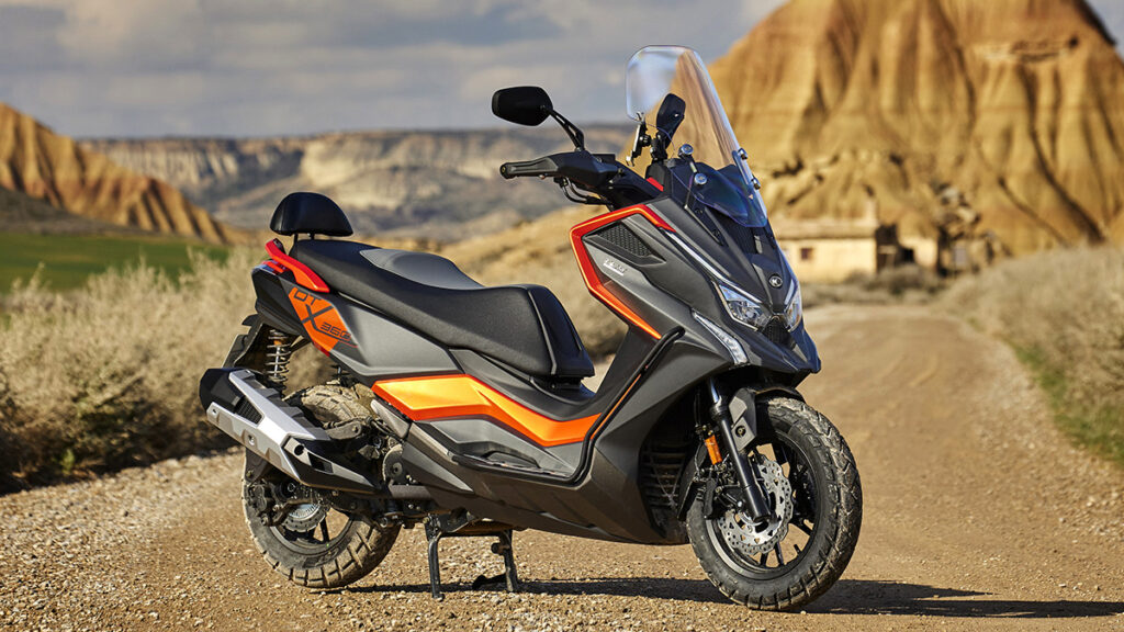 Prueba KYMCO DTX 350