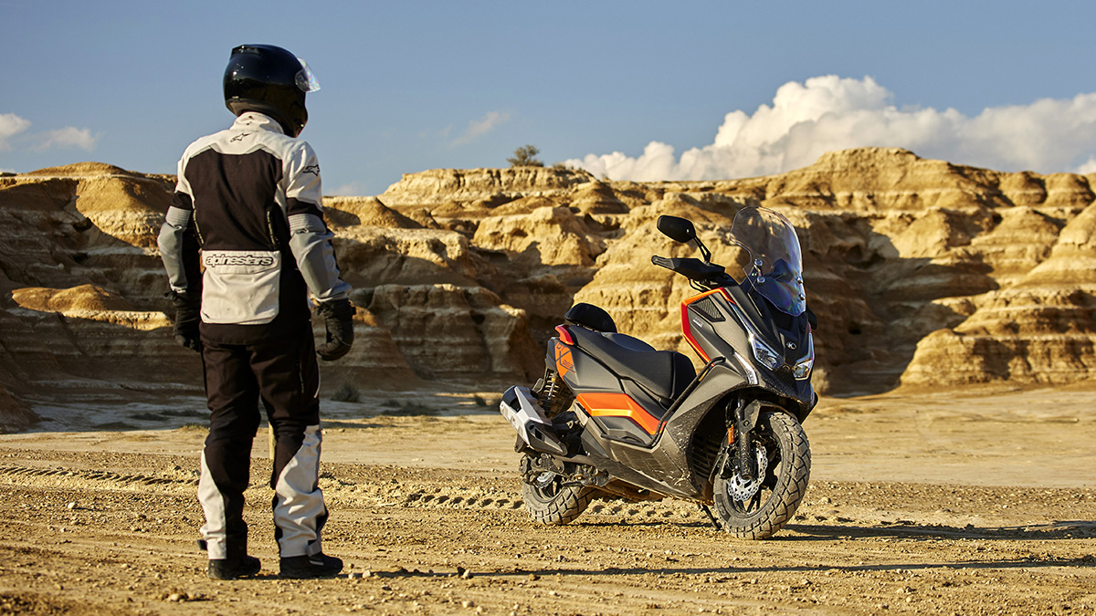 Prueba KYMCO DTX 350