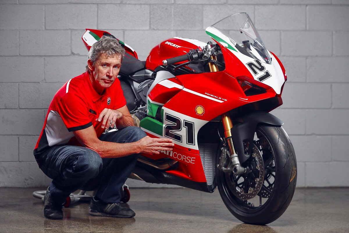 ducati panigale v2 troy bayliss replica apertura