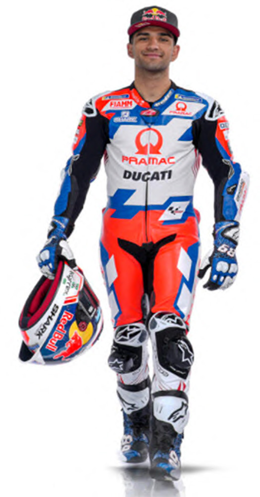 Jorge Martín, el rookie del año 2021 busca mejorar sus resultados 10 Jorge Martín Pramac Racing 2022