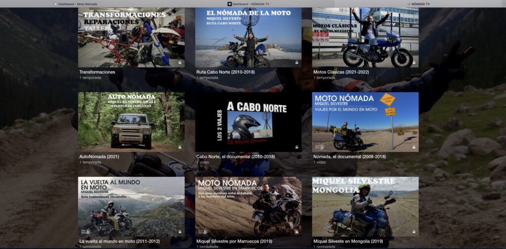 Nómada TV: así es la primera plataforma de viajes y aventura en moto 2 plataforma-viajes-nomada-tv