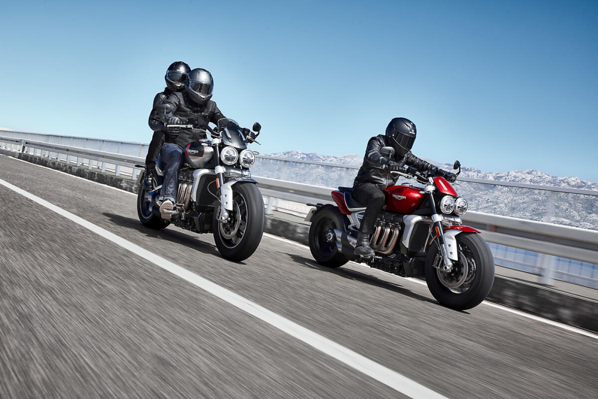 Cuáles son las motos con los motores más "gordos" 1 triumph rocket3 accion apertura