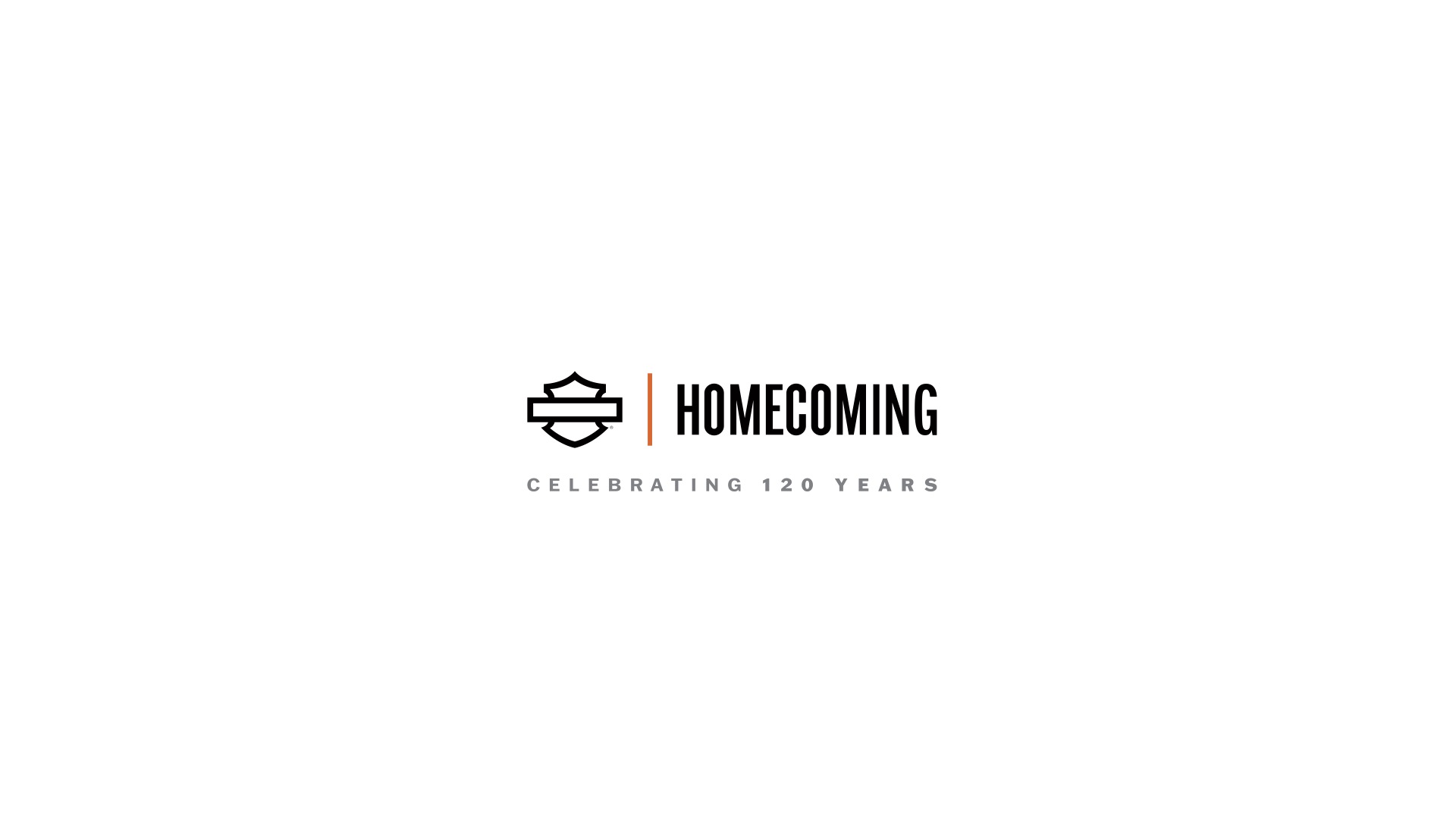 Harley-Davidson Homecoming 2023: celebrando el 120 aniversario por todo lo alto 8 HD Homecoming Black Orange Tagline