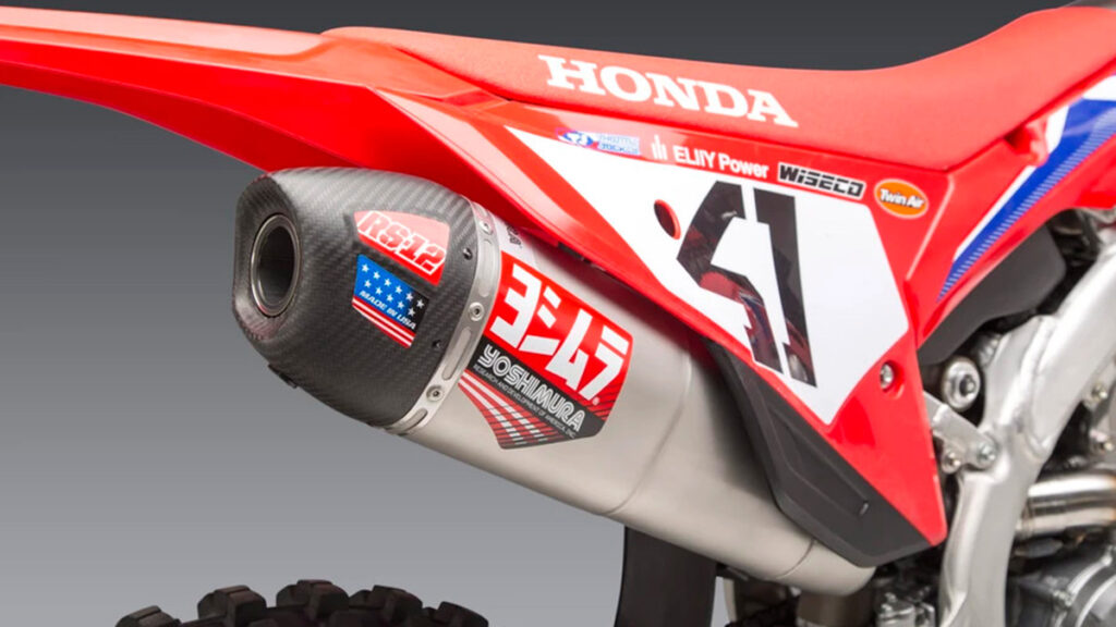 Potencia el rendimiento de tu Honda CRF250R con este nuevo escape Yoshimura 6 yoshimura-rs-12-honda-crf250r