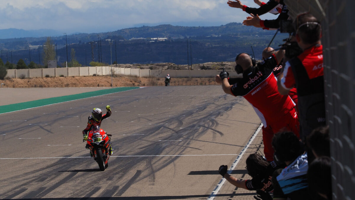 WSBK Aragón: Bautista vuelve a dominar 1 bautista carrera 2 wsbk