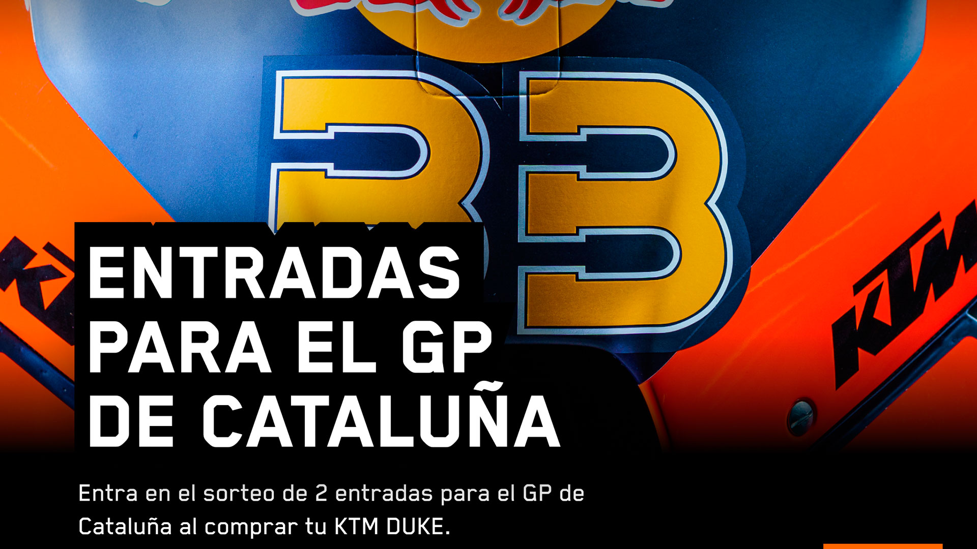 La gama KTM Duke tiene premio: dos entradas para el GP de Catalunya de MotoGP