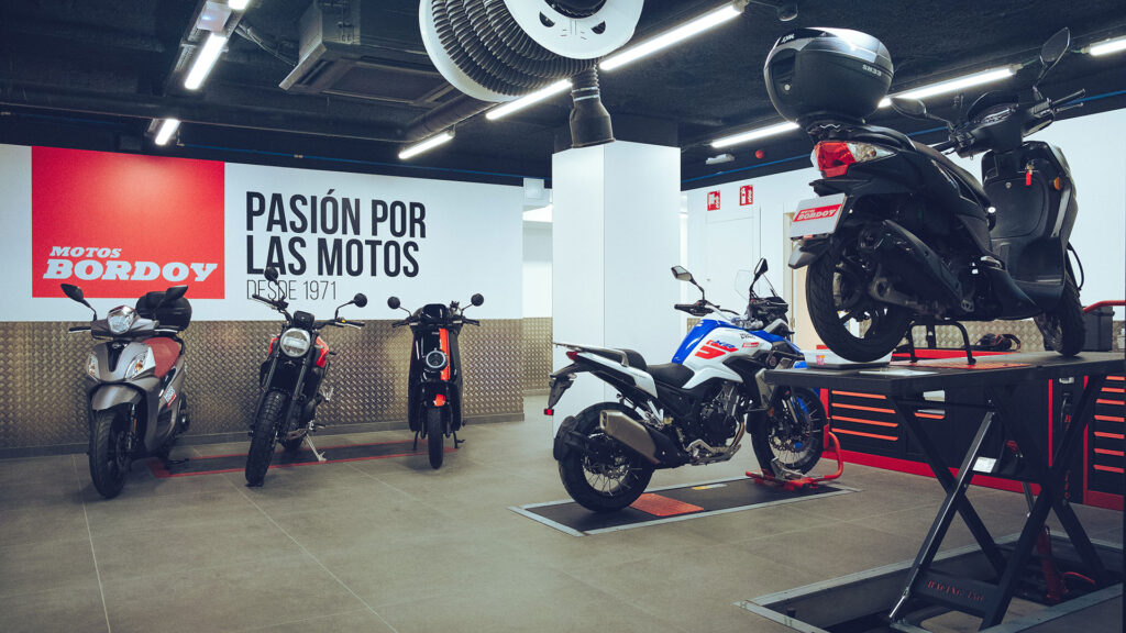 Motos Bordoy inaugura una nueva tienda en Barcelona
