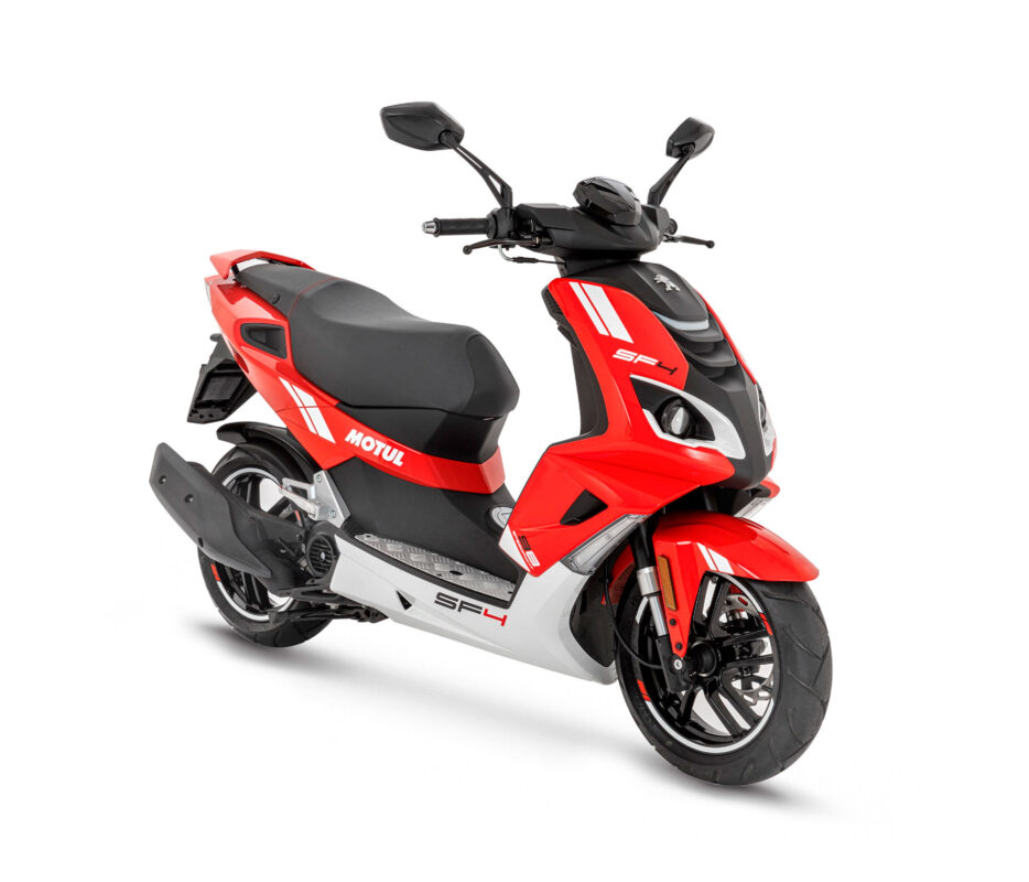 Peugeot presenta dos nuevas versiones del Kisbee y el Speedfight 1 Foto Speedfight Motul 1