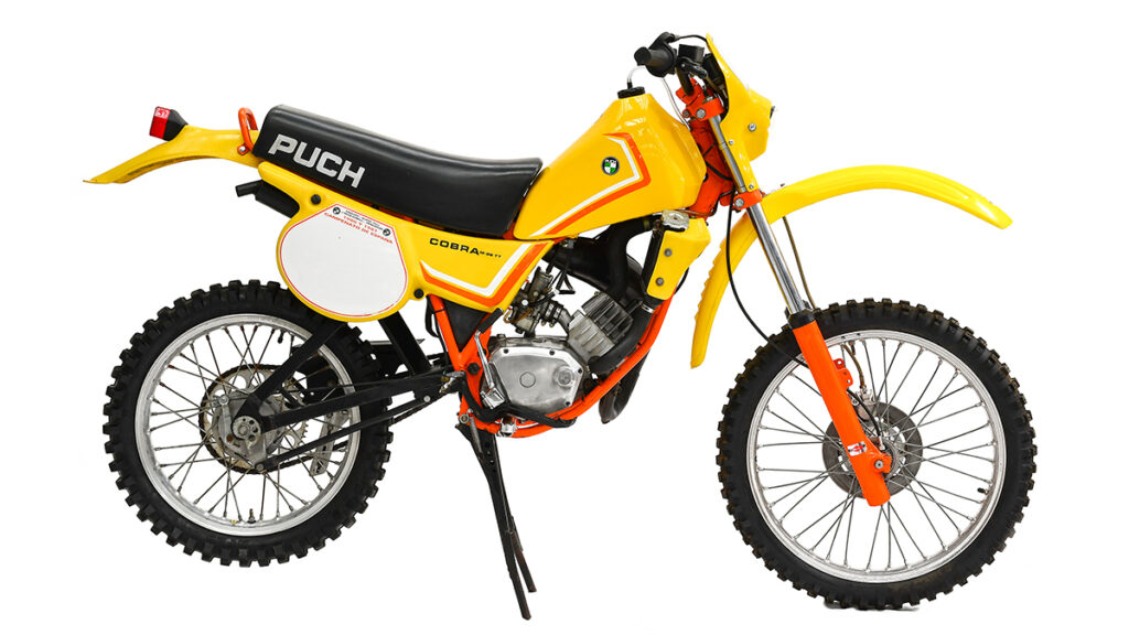 Puch, las todoterreno de origen austriaco que se fabricaban en Gijón 16 Puch Cobra MC82 TT Agua
