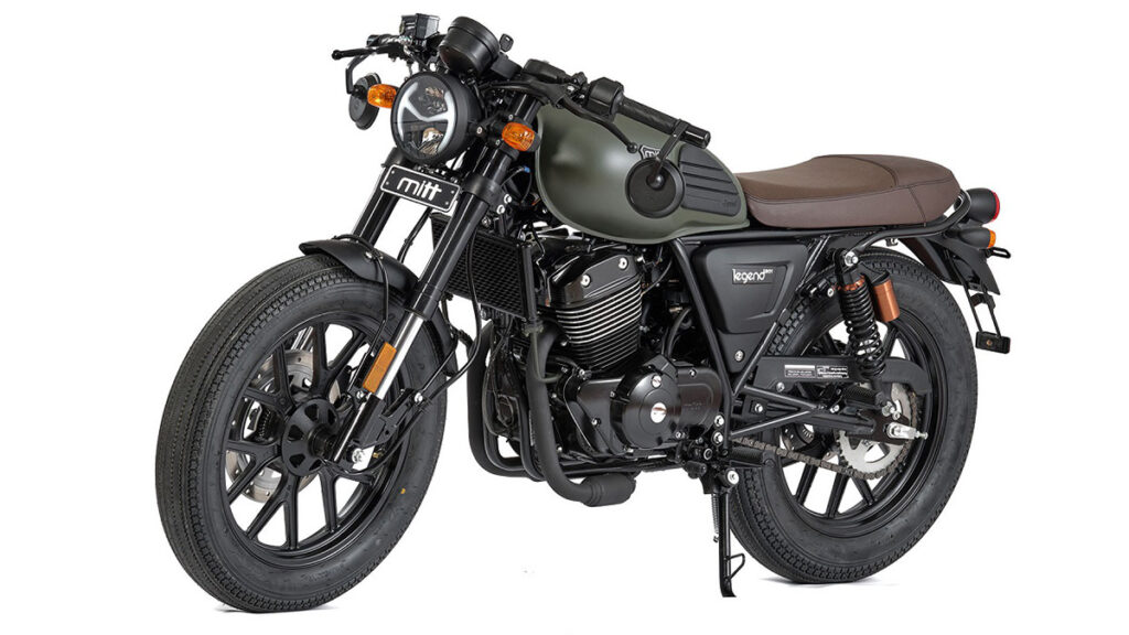 Motos retro para el carné A2 y A que se venden en España 15 Mitt 301 Legend