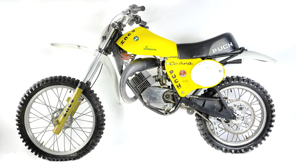 Puch, las todoterreno de origen austriaco que se fabricaban en Gijón 20 Puych Cobra X35 Blanco Cross
