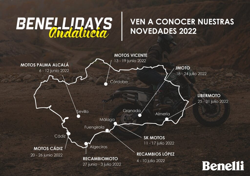 Vuelven los Benelli Days: destino Andalucía 11 benellidays 2022 andalucia