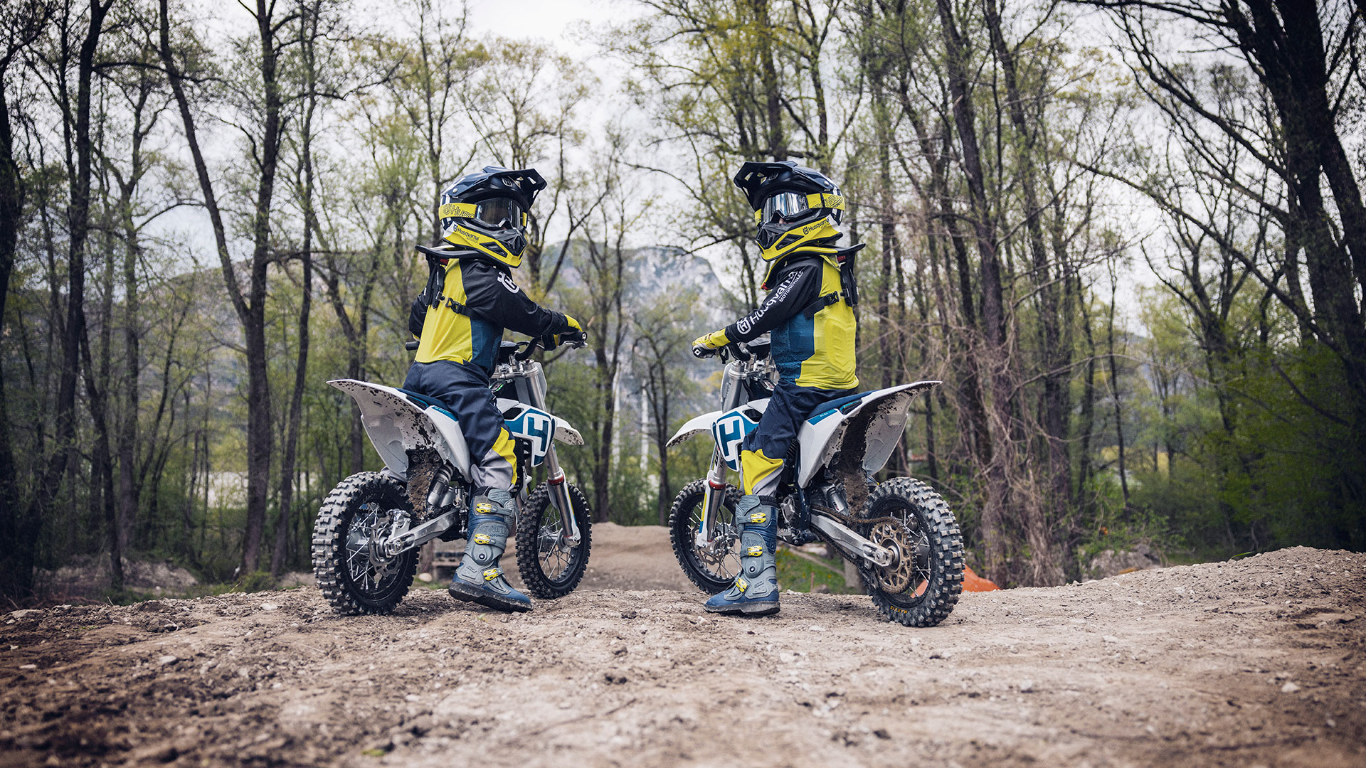 KTM y Husqvarna presentan un curso de motocross para los más pequeños