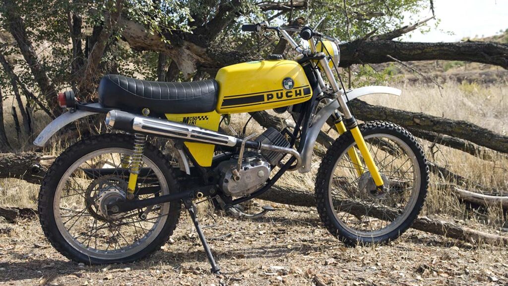 Las 10 motos fabricadas en España más icónicas 5 Puch Minicross Súper