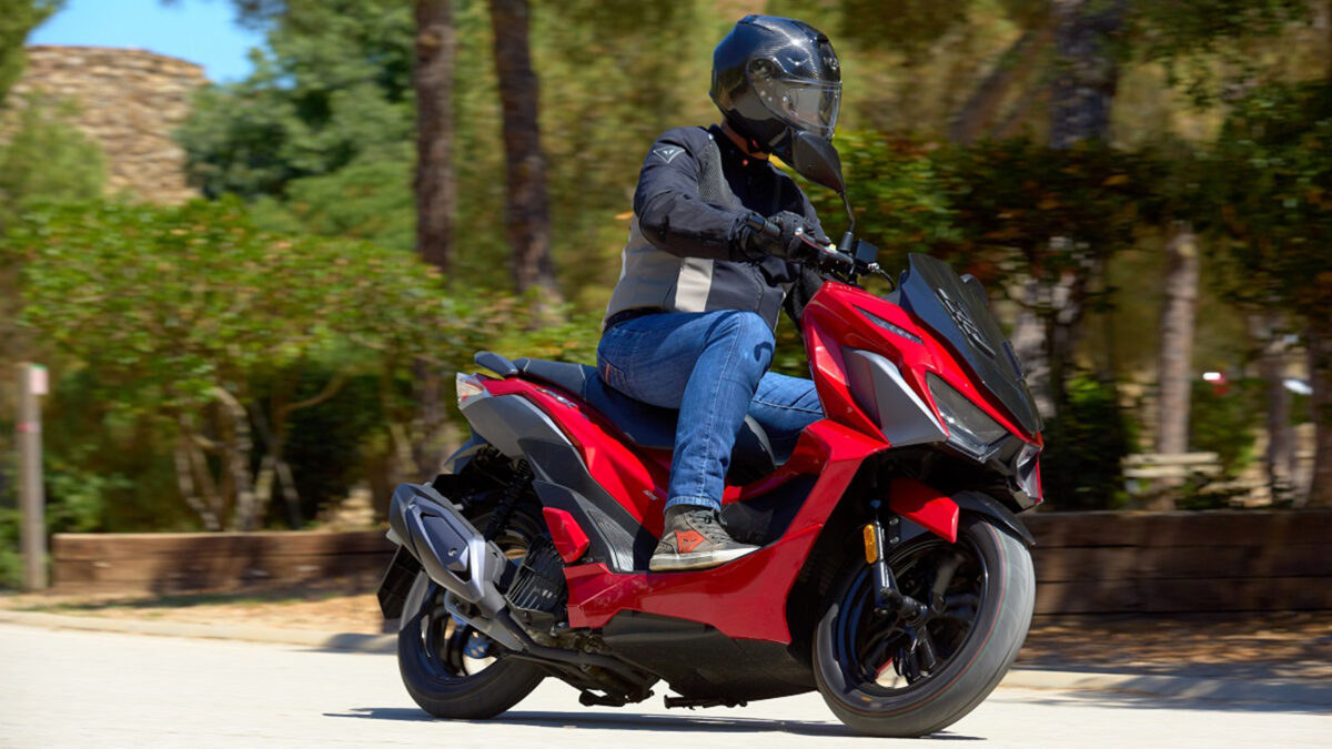 Prueba SYM Jet X 125: Calidad Xtra