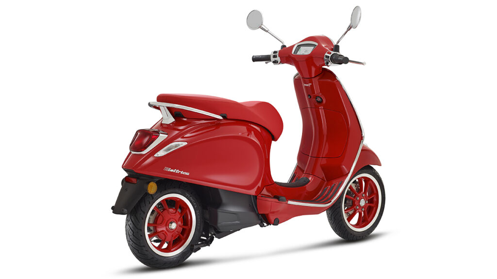 La Vespa Elettrica más exclusiva llega en julio 7 Vespa Elettrica RED 2