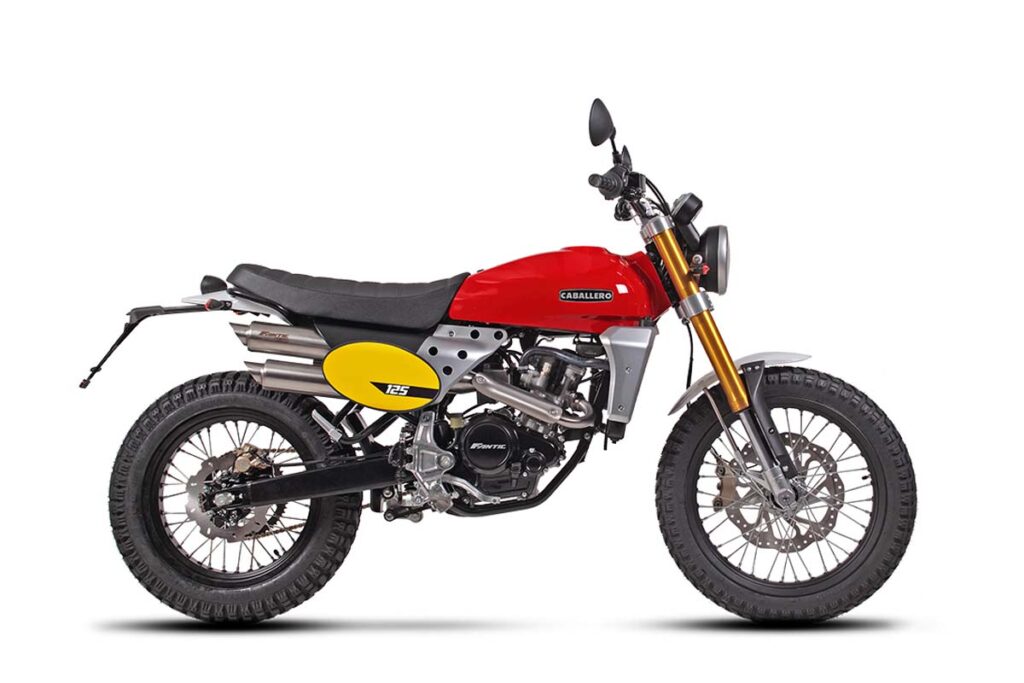 Motos trail 125 y carnet de coche: misión no imposible 13 Fantic Caballero 125 Scrambler
