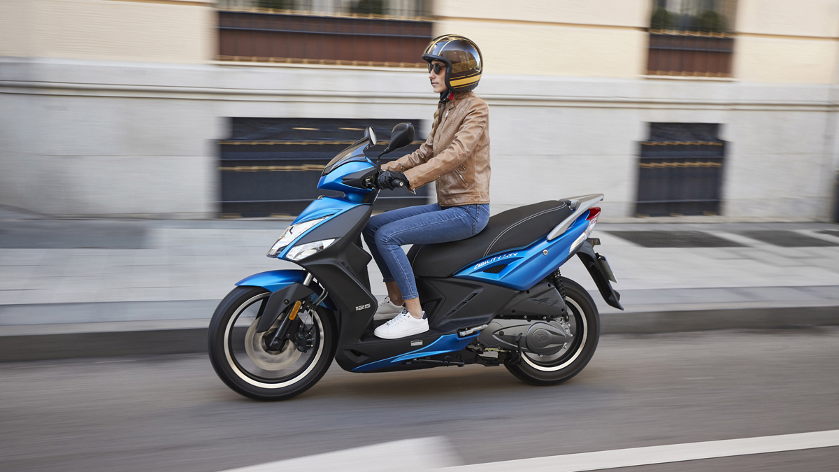 Los KYMCO Agility 125 rebajan el precio 150 euros, con matrícula gratis