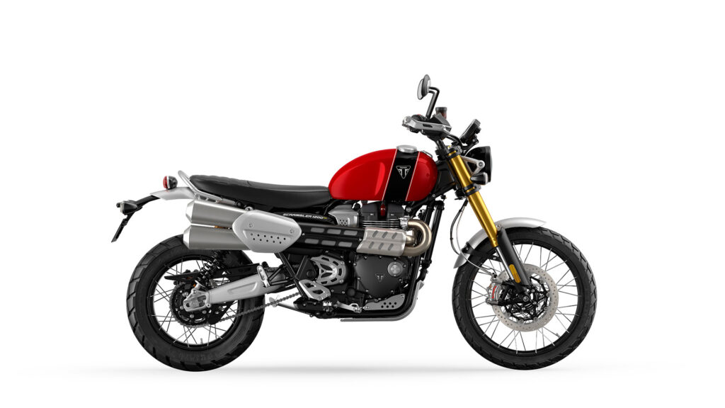 Scrambler 1200 XE MY23 Carnival Red RHS