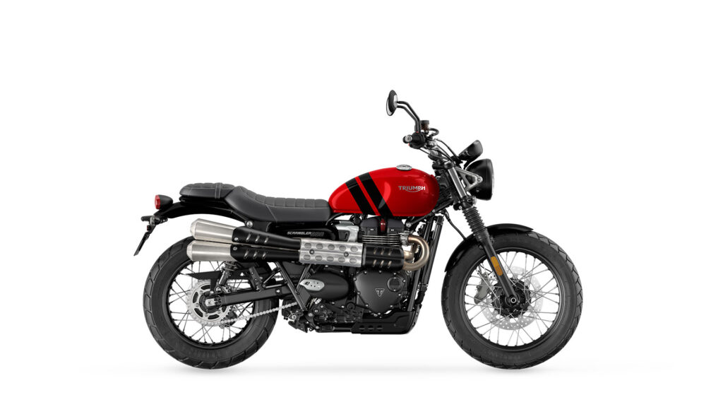 Triumph Scrambler Red 900