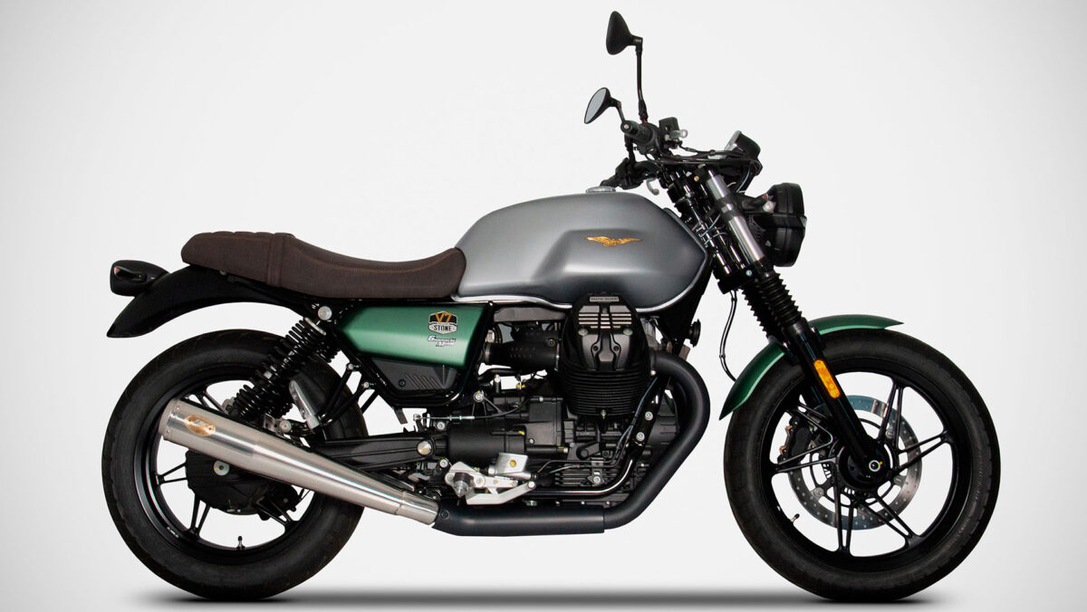 Zard lanza una nueva cola de escape para la Moto Guzzi V7 850 1 Zard for Moto Guzzi V7 850 1