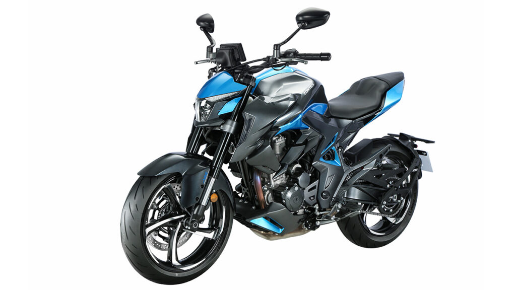 La Zontes R350 oferta su precio rebajándolo 400 euros, con el seguro gratis 9 Zontes R350 2022, axul