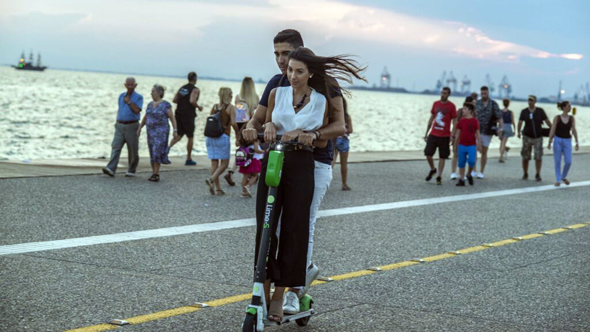 Multa patinete eléctrico