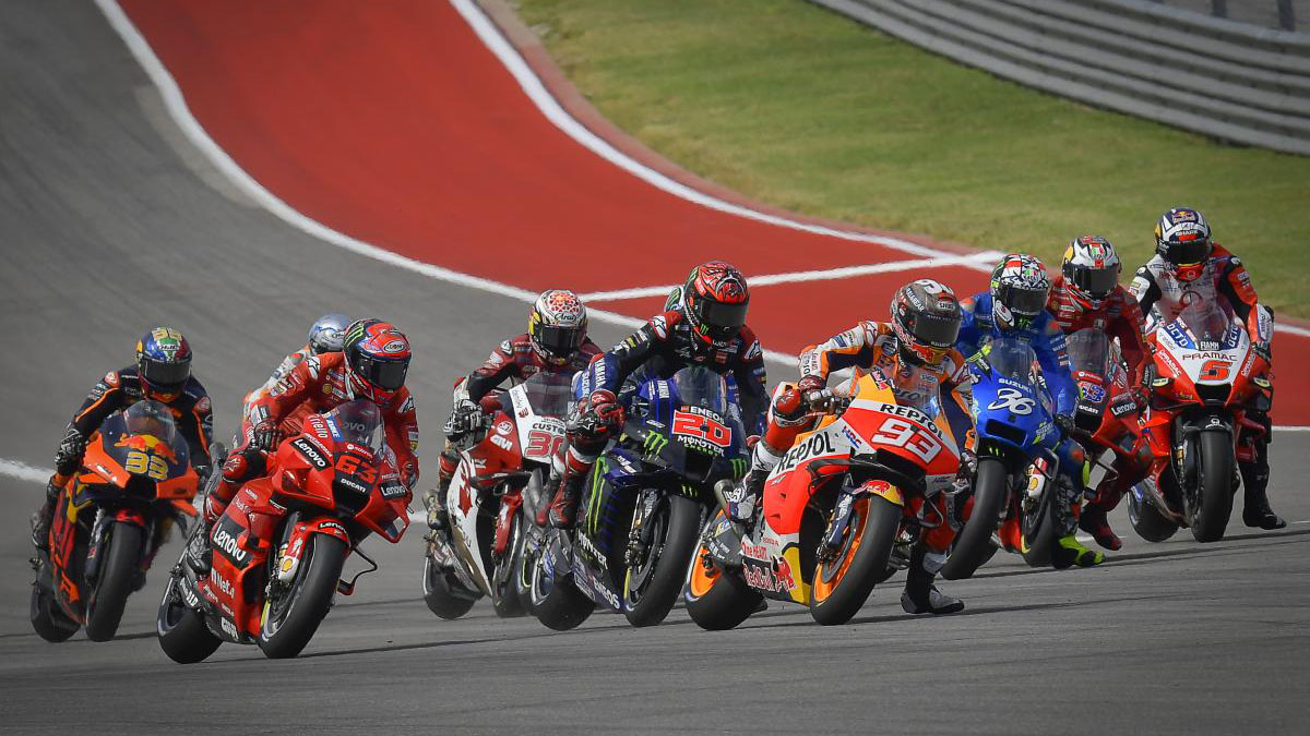 MotoGP srpint race