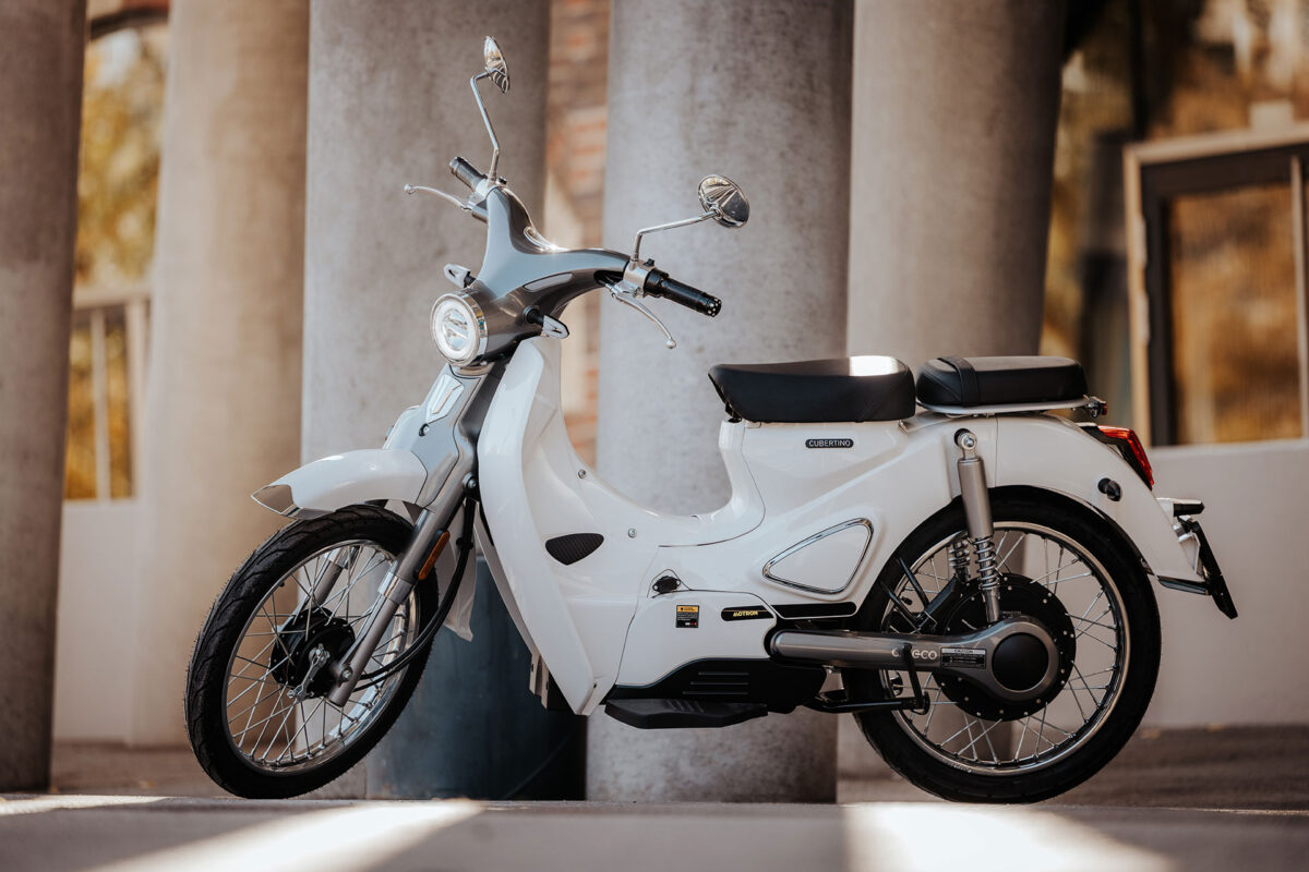 Motron Cubertino: un ciclomotor eléctrico de estética clásica 1 Motron Cubertino