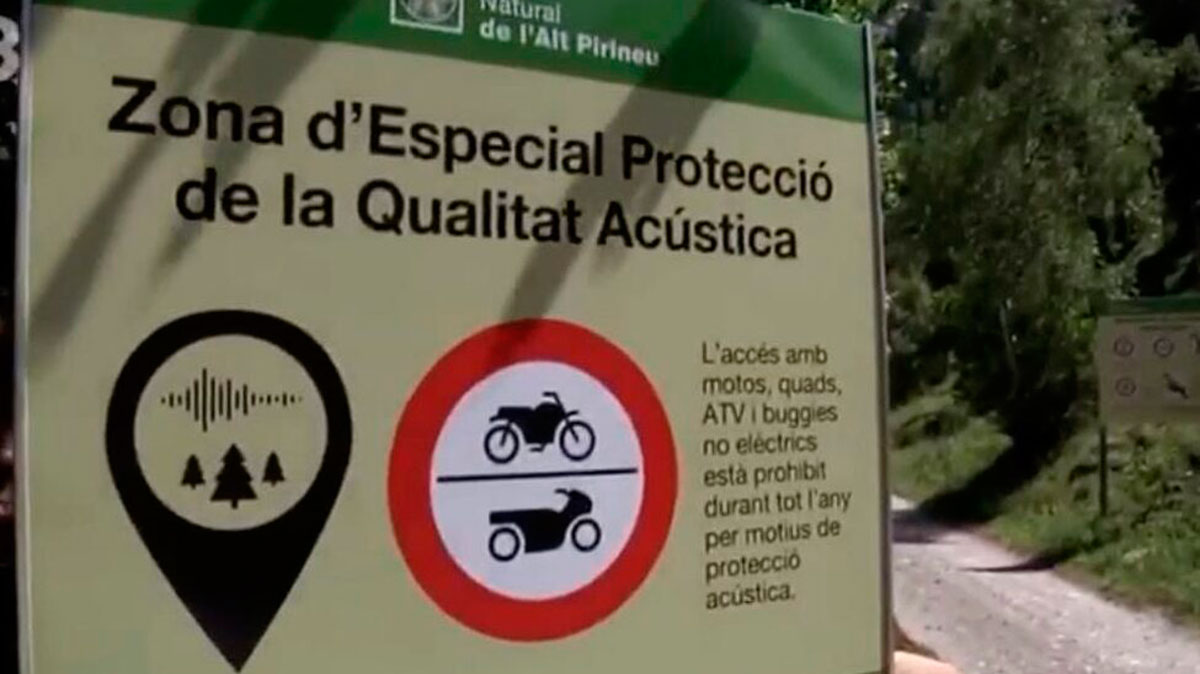 Cierran caminos a las motos por contaminación acústica en los Pirineos