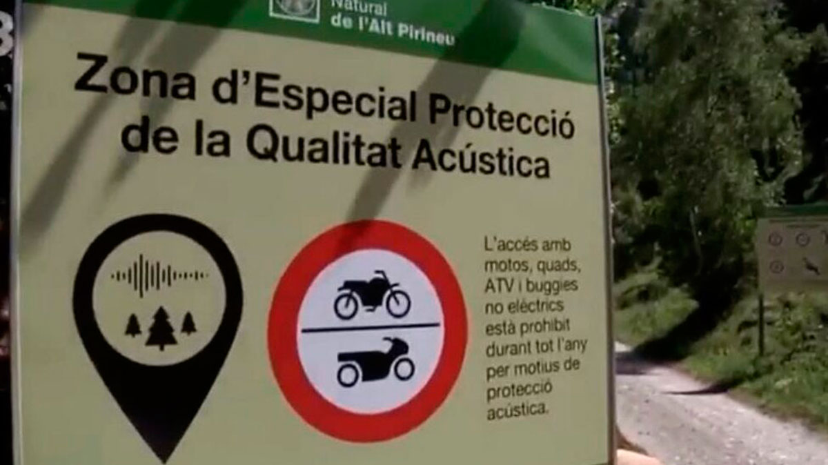 Cierran caminos a las motos por contaminación acústica en los Pirineos 1 moto campo sostenible pirineo