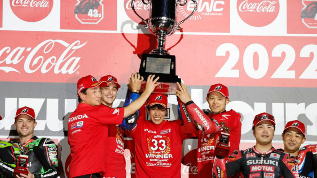 Honda se lleva las 8 Horas de Suzuka tras una sequía de ocho años 3 victoria honda 8h suzuka