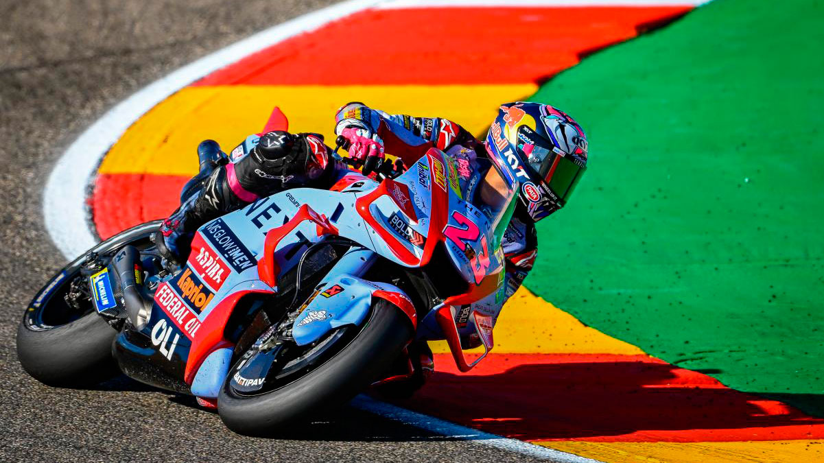 MotoGP Aragón: victoria merecida de Bastianini y zarpazo al Mundial de Bagnaia 9 23 enea bastianini lgz9203