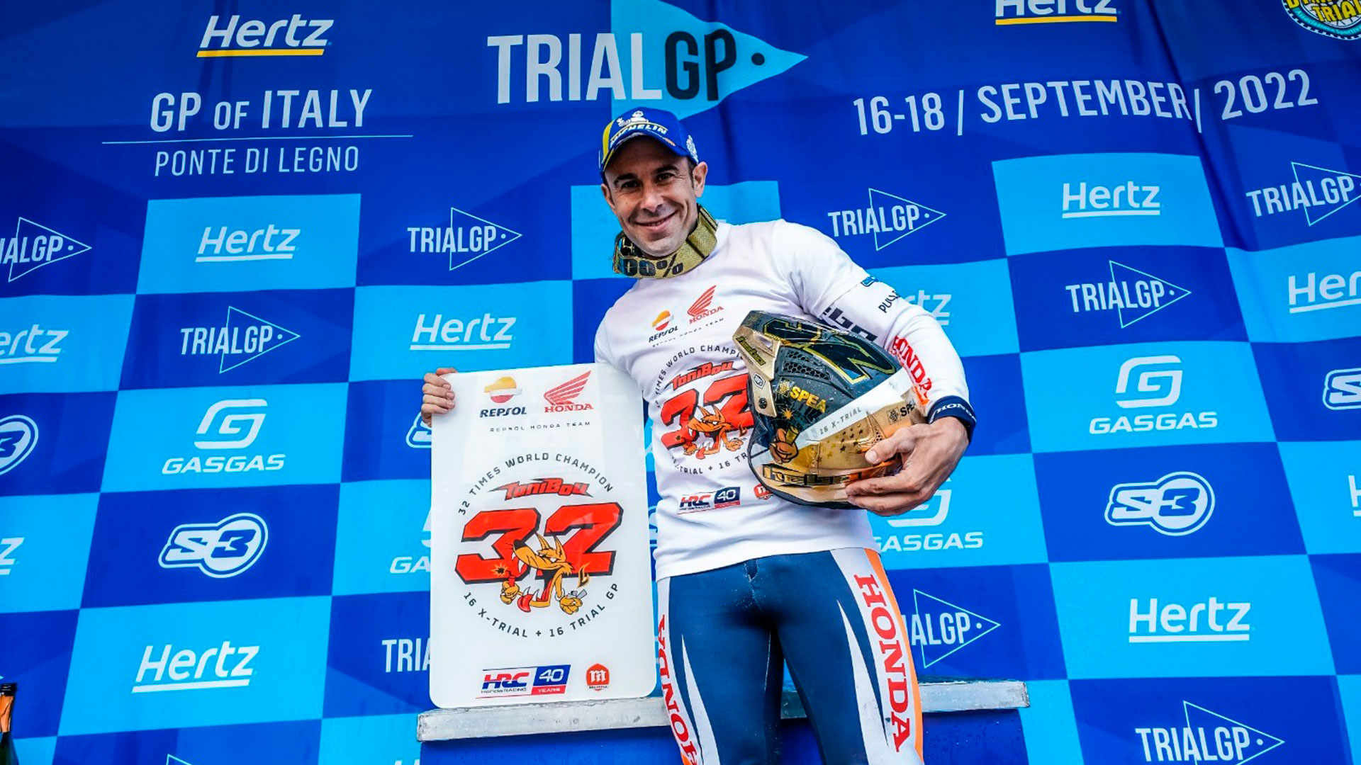 Toni Bou conquista su 32° título Mundial de Trial 4 BouCampeonMundoTrialGP2022 6