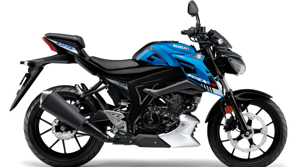 Las Suzuki GSX-R125 y GSX-S125 2023 ya están disponibles 3 GSX S125RLXM3 BGY Right