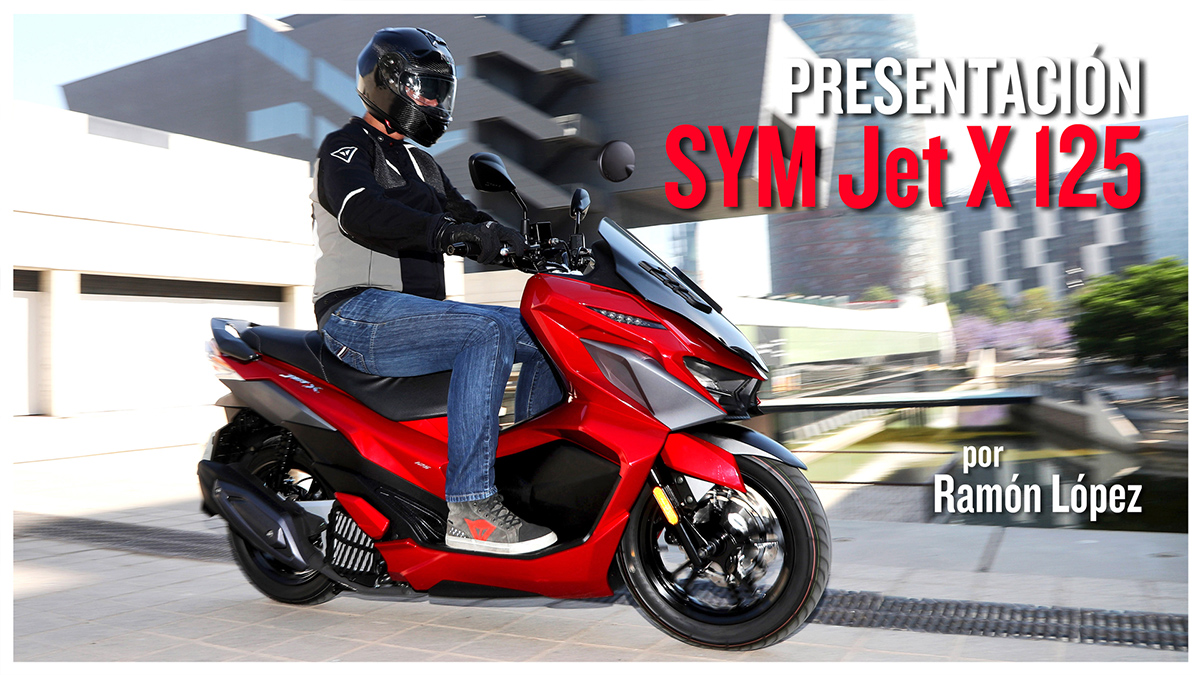 (VÍDEO) SYM Jet X 125: en primera línea de fuego