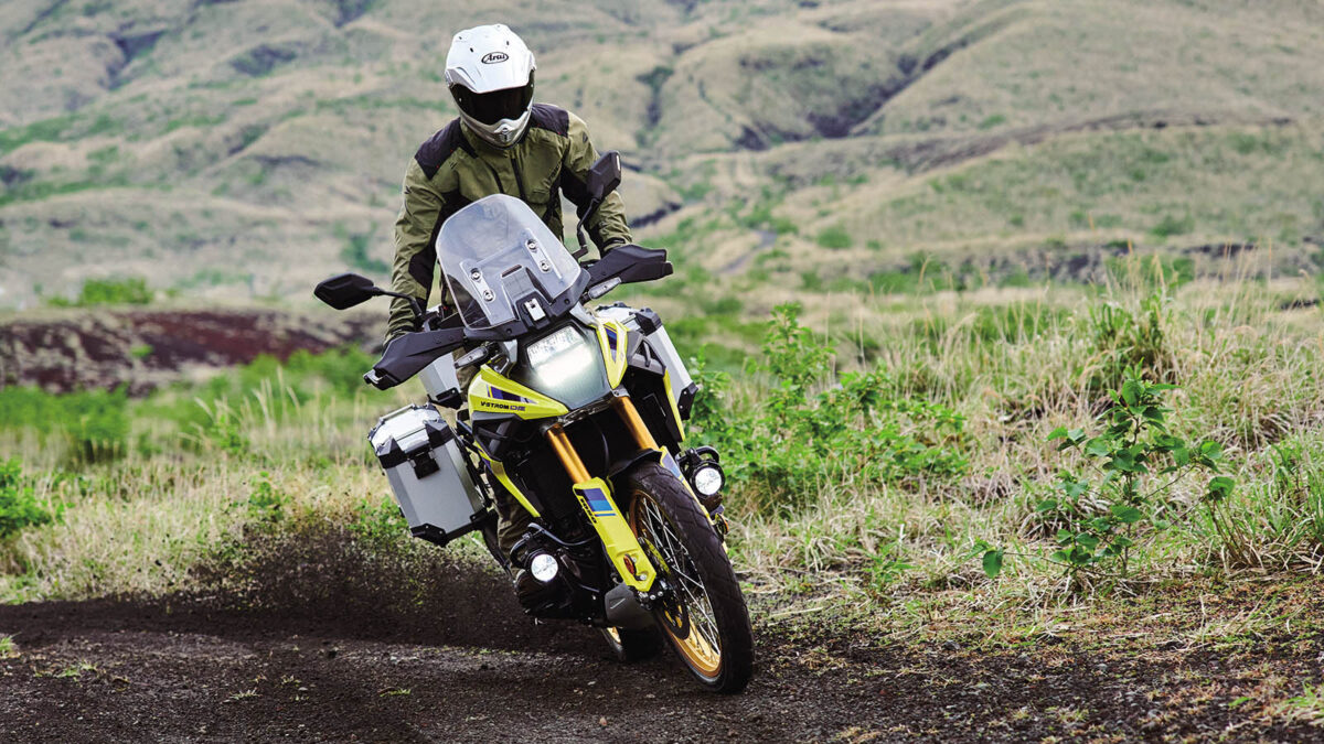 Suzuki V-Strom 1050 2022: mejorando el comportamiento en carretera y tierra