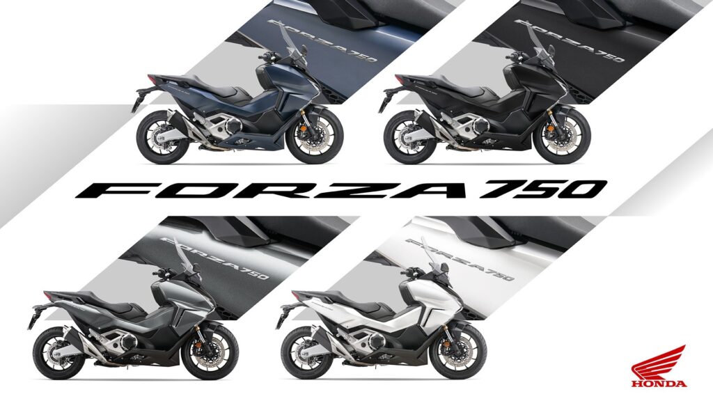 Novedades Honda 2023: las X-ADV, Forza 750, NT1100 y NC750X reciben nuevos colores 2 honda forza 750 2023