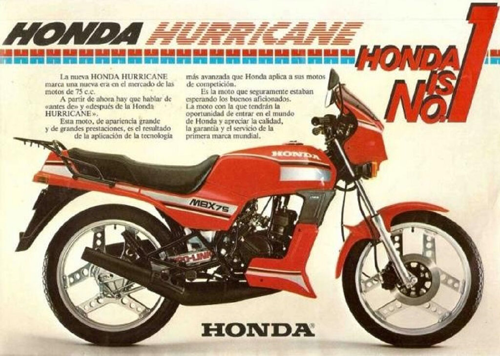 honda hurricane catalogo