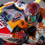 Test de Marc Márquez en Misano