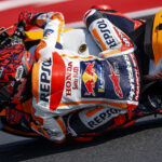 Test de Marc Márquez en Misano